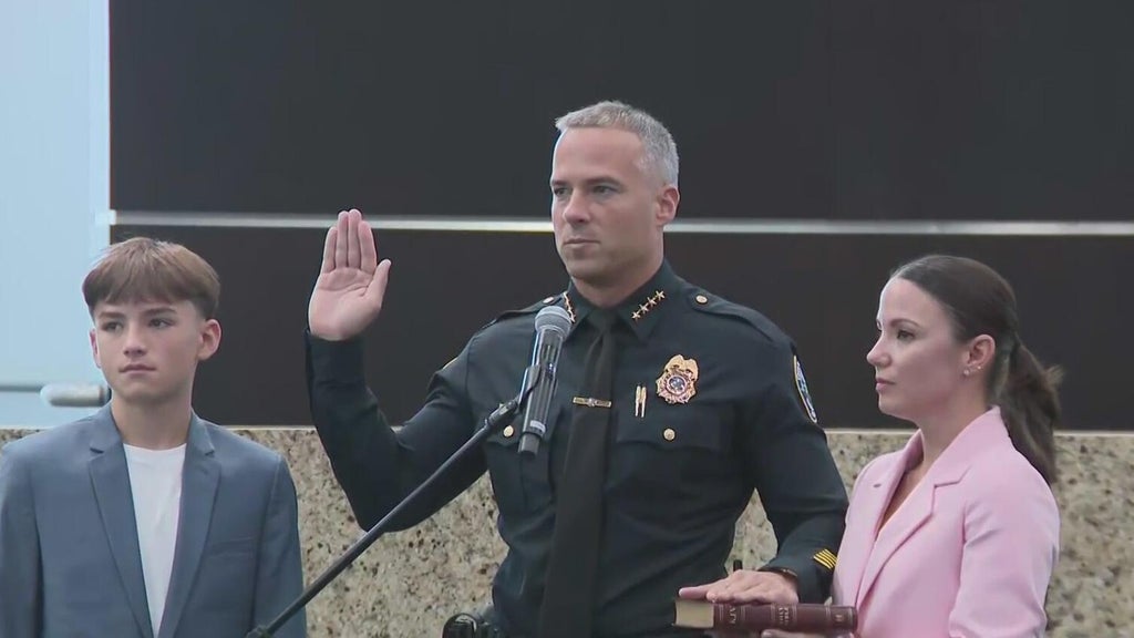 City of Doral welcomes new chief of police during Wednesday ceremony — CBS Miami, Pembroke Pines Community news