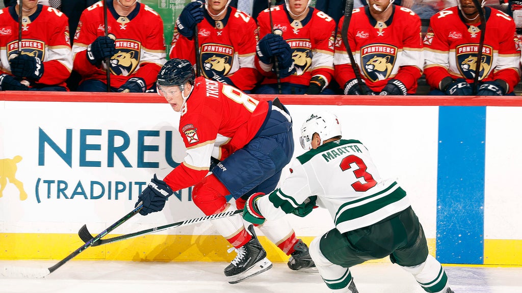 Kirill Kaprizov's hat trick powers Wild past Panthers 4-1 in Florida's home opener — CBS Miami, Pembroke Pines Business news