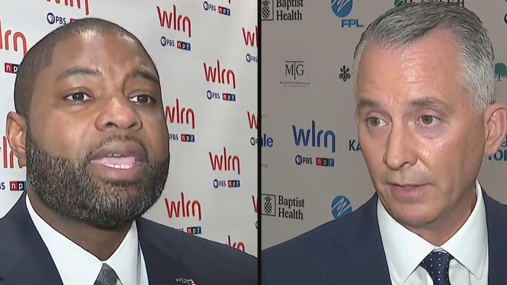 Both gubernatorial candidates are in South Florida campaigning for the midterm elections — CBS Miami, Pembroke Pines Community news