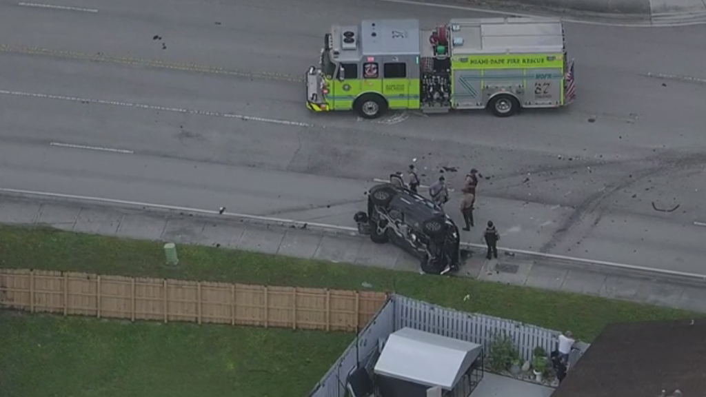 1 woman dead, 3 other women injured after rollover crash in southwest Miami-Dade, officials say — CBS Miami, Pembroke Pines Health news