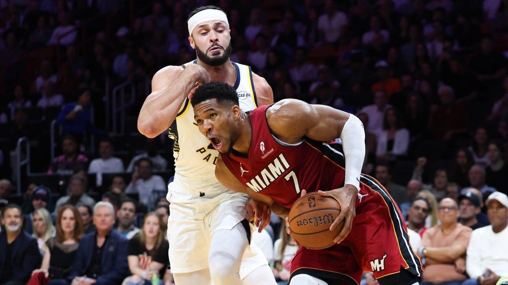 Giannis' triple-double leads Miami Heat to 145-125 win over Pacers in NBA Cup opener — Pembroke Pines Sports news