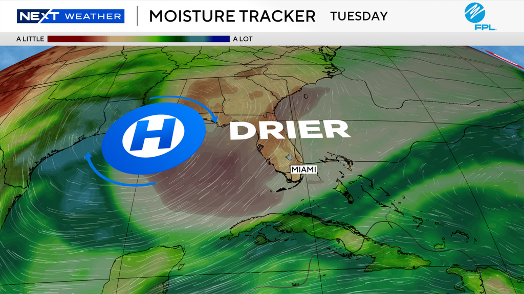 South Florida to see more storms pop up for Thursday evening commute before dry conditions return — CBS Miami, Pembroke Pines Sports news