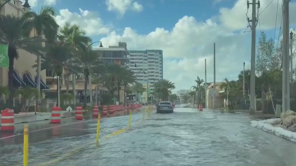 King tide flooding in South Florida has businesses, residents preparing for another onslaught of water — CBS Miami, Pembroke Pines Business news