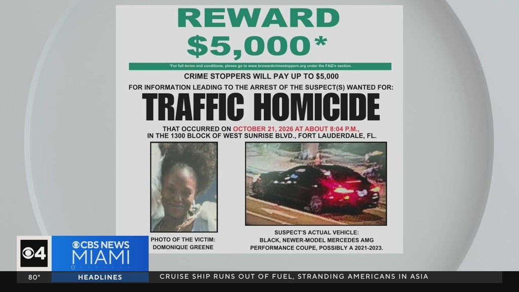 Family of Fort Lauderdale mom killed in hit-and-run pleads for help finding driver — Pembroke Pines Community news