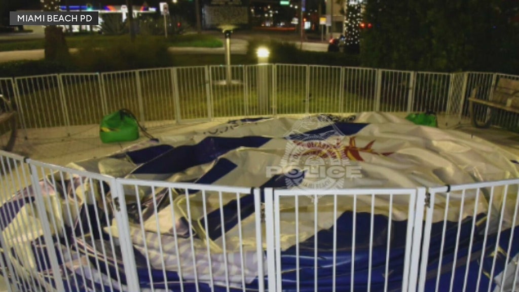 Man accused of slashing large World Cup soccer ball in Miami Beach — CBS Miami, Pembroke Pines Sports news