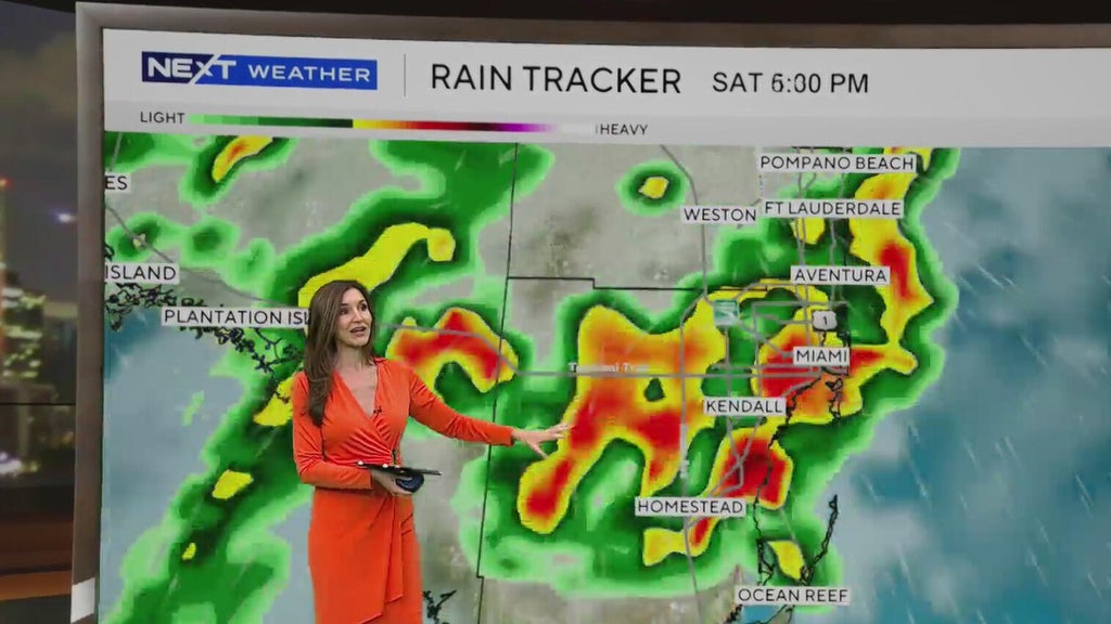 Spotty showers possible in South Florida Thursday before heavy rain, flood threat arrives this weekend — CBS Miami, Pembroke Pines Sports news