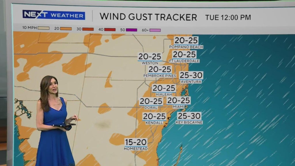 Windy, drier week ahead of taste of fall South Florida style — CBS Miami, Pembroke Pines Community news