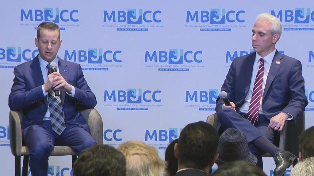 Scott Singer and Jared Moskowitz meet for second congressional forum in Miami Beach — Pembroke Pines Community news