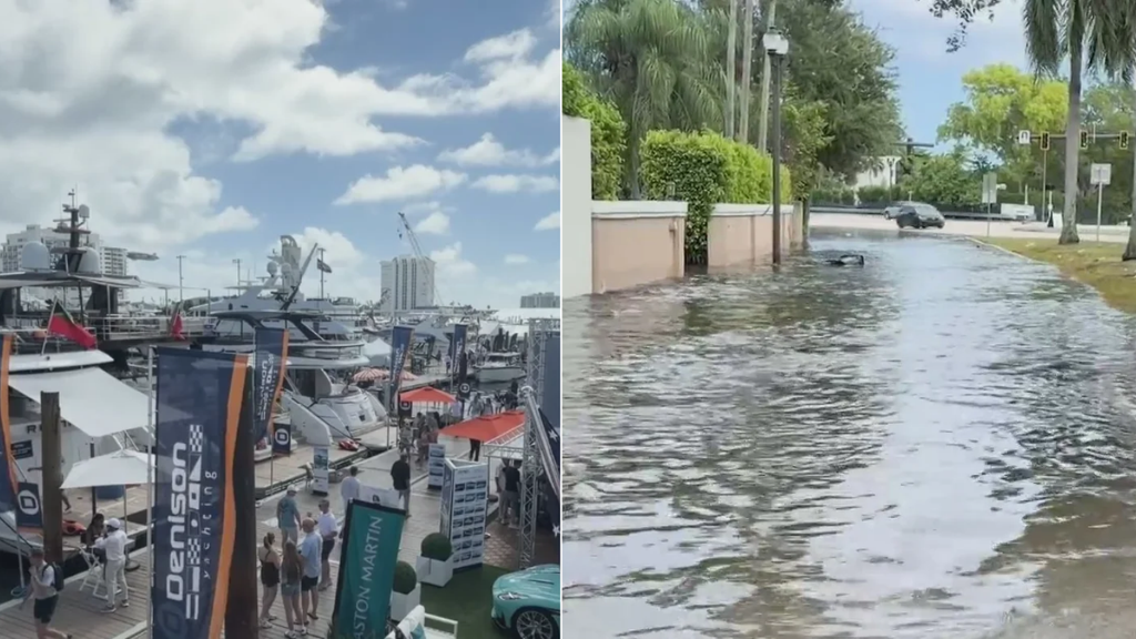 King tide flooding hits fourth day in Fort Lauderdale as boat show opens, snarling traffic — Pembroke Pines Schools news