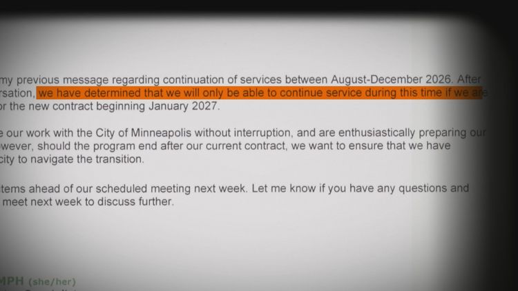 In email, Minneapolis' Behavioral Crisis Response vendor stipulated continuation of services in 2026 on receiving 2027 contract — KARE 11 Local, Pembroke Pines Government news