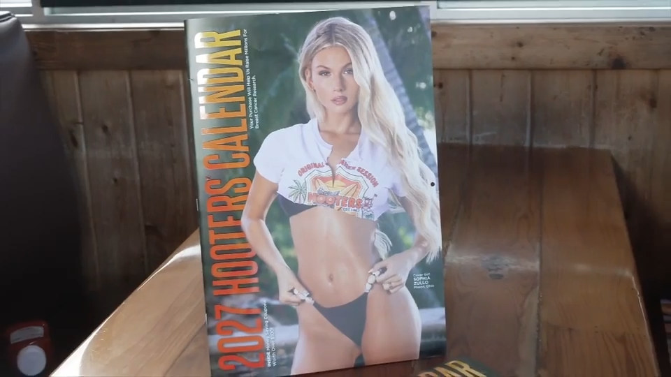 2027 Hooters calendar purchase helps support breast cancer awareness and education — WSVN Entertainment, Pembroke Pines Dining news